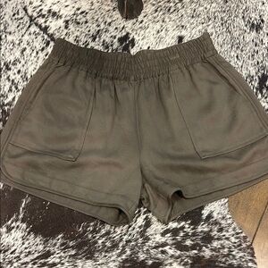 Women's Olive Green Shorts